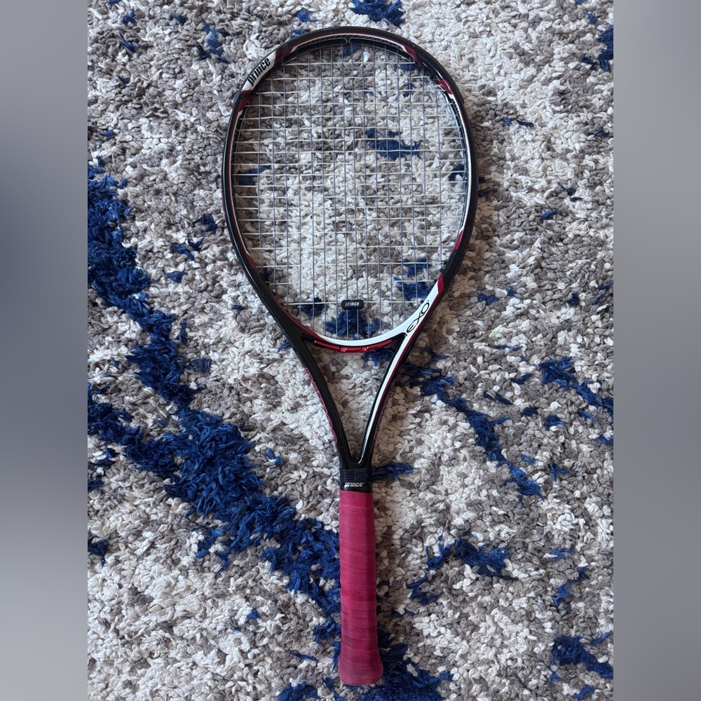 PRINCE EXO3 RED 105 Tennis Racquet 4 3/8 LIKE NEW